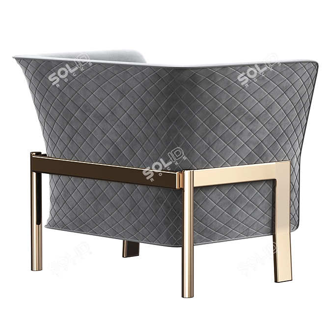 Elegant COSMO Armchair: OPERA CONTEMPORARY 3D model image 5