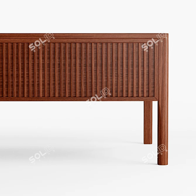 Mid-Century Lift-Top Coffee Table 3D model image 5