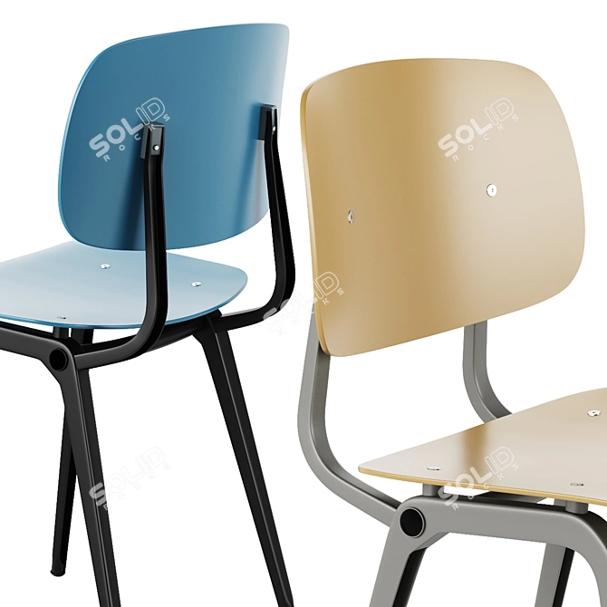 HAY Revolt: High-Quality 3D Furniture 3D model image 6