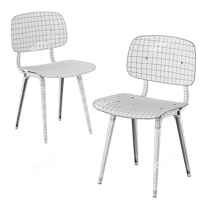 HAY Revolt: High-Quality 3D Furniture 3D model image 7