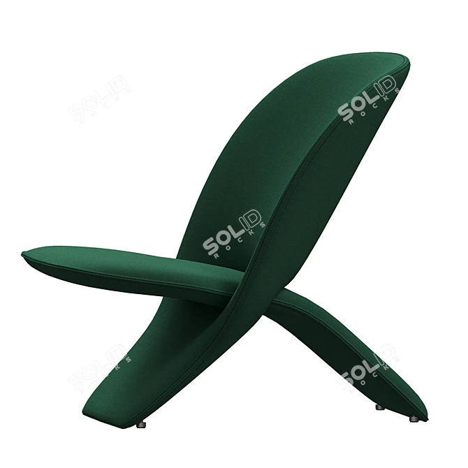 Elegant Artifort Niloo Chair 3D model image 4