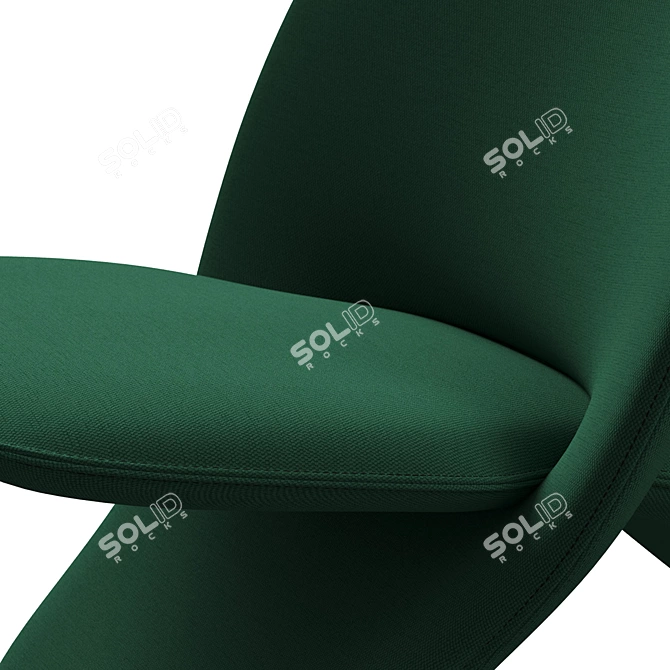 Elegant Artifort Niloo Chair 3D model image 8