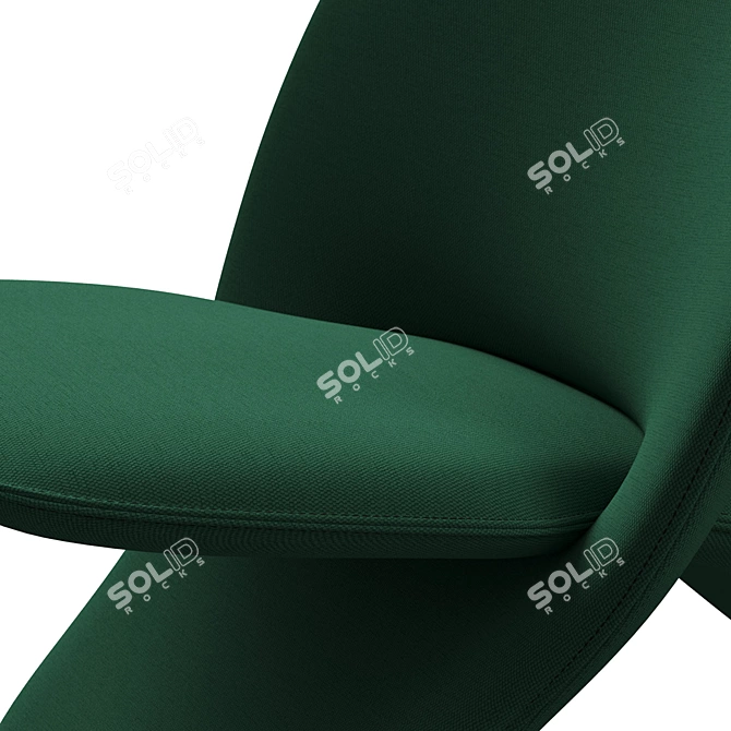 Elegant Artifort Niloo Chair 3D model image 9