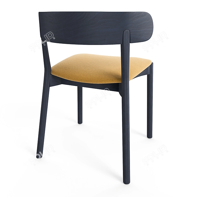 Sleek Montera SL CU Chair 3D model image 2