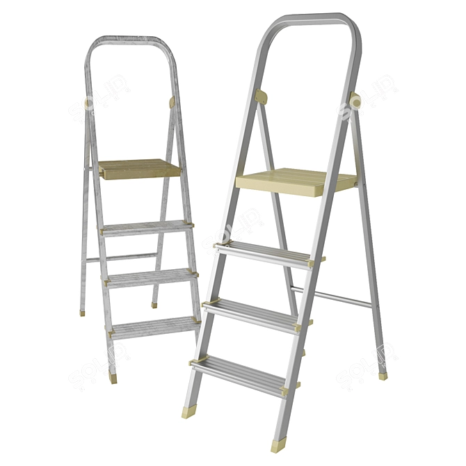 Title: Versatile Ladder Set 3D model image 5