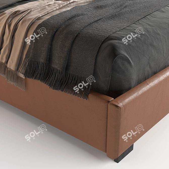 SleekMax Bed 3D model image 9