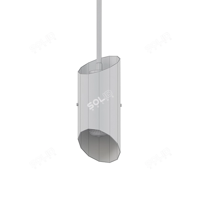 Modern Hanging Light Fixture SP008 3D model image 2