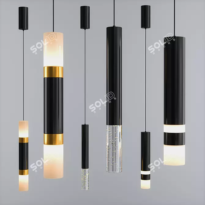 Modern LED Pendant Light | Heyday 3D model image 1