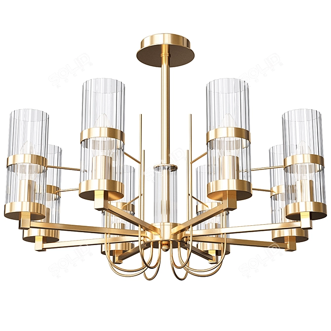 Title: Stilfort Legion Chandelier 3D model image 2