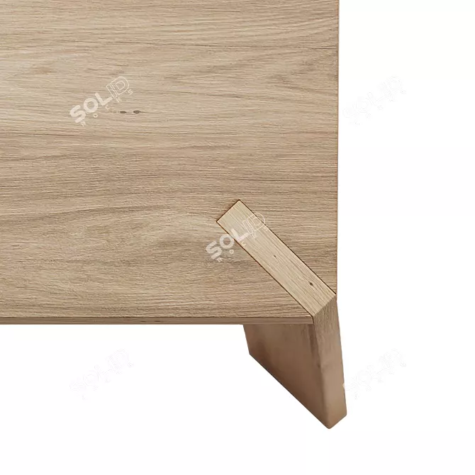 Modern Manero Table: Versatile Design 3D model image 2