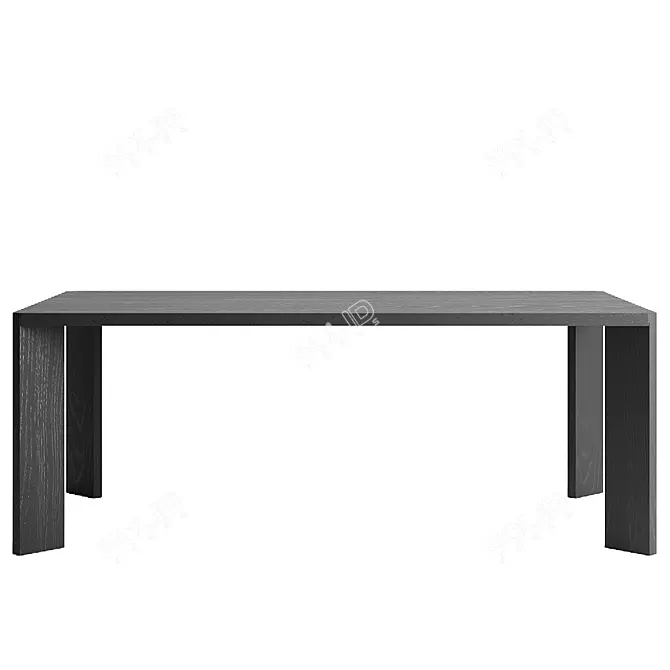Modern Manero Table: Versatile Design 3D model image 4
