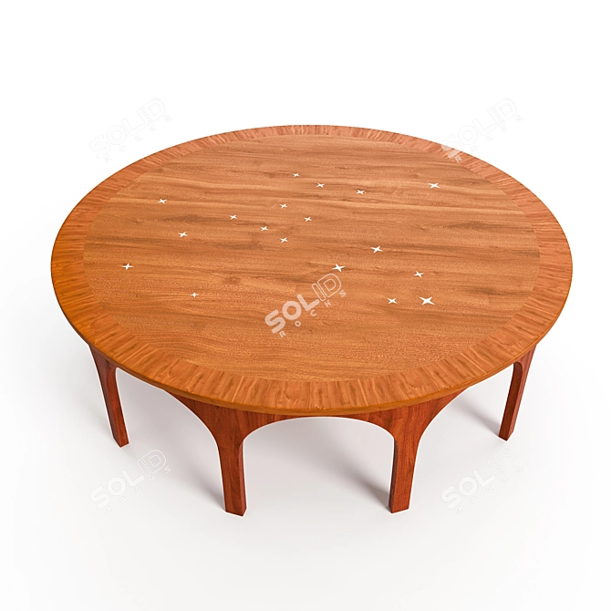 Luxury Constellation Coffee Table 3D model image 2