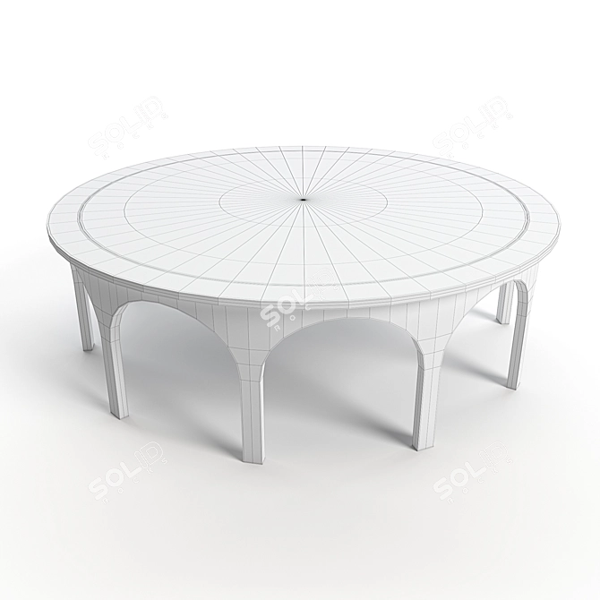 Luxury Constellation Coffee Table 3D model image 3