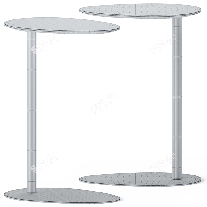 NEWTOM Side Table: Sleek & Stylish! 3D model image 3