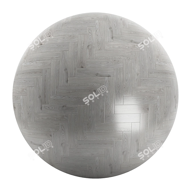 Premium Parquet Collection: 12 Plank Patterns 3D model image 2