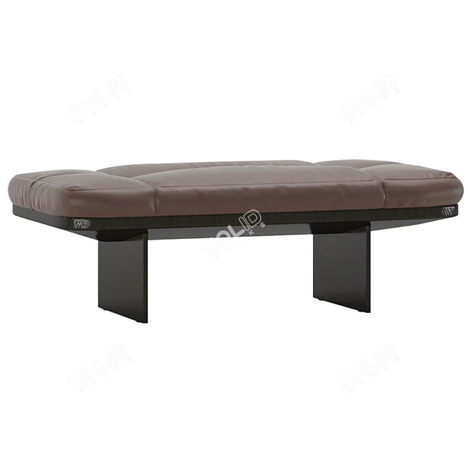 Clive Soft Benches: Elegant and Minimalist Seating 3D model image 5