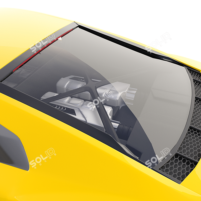Audi R8 V10 Performance Coupe 3D model image 9