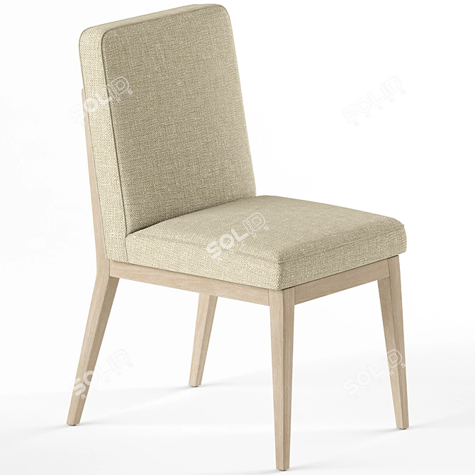 Elegant Dinning Chair: Cha-Claratn 3D model image 1