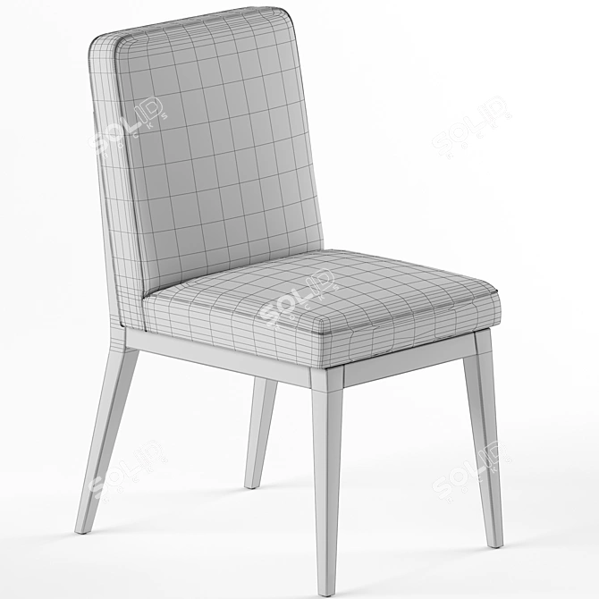 Elegant Dinning Chair: Cha-Claratn 3D model image 4