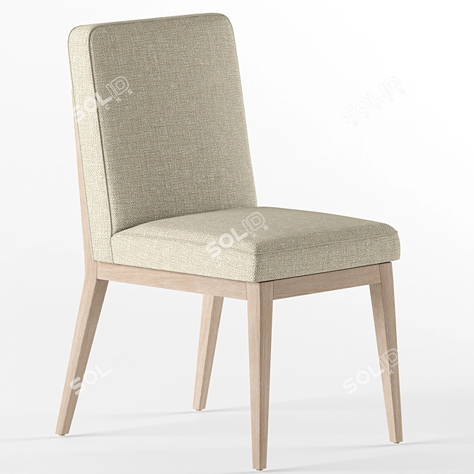 Elegant Dinning Chair: Cha-Claratn 3D model image 6