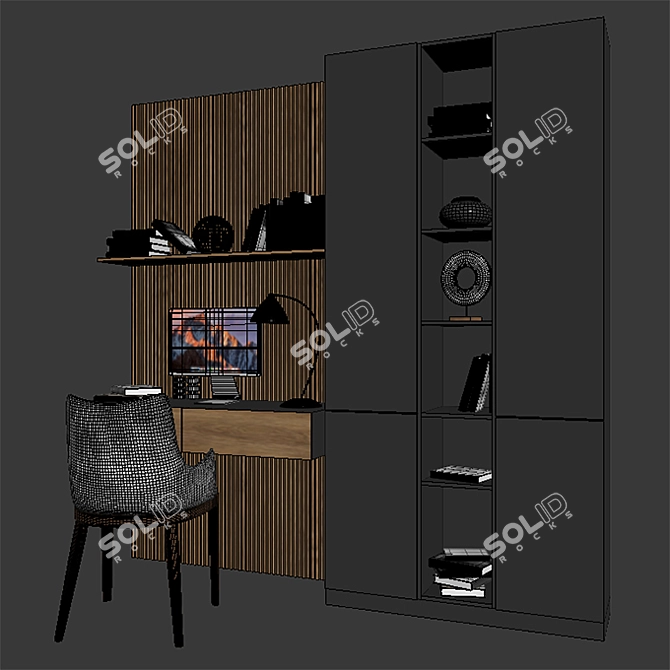  Ready-to-Use Worktable for Visualizations 3D model image 3