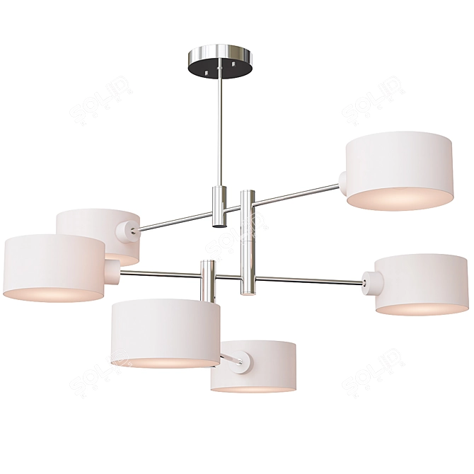 Elegant Lumion Ashley 3742 Ceiling Chandelier Set 3D model image 3