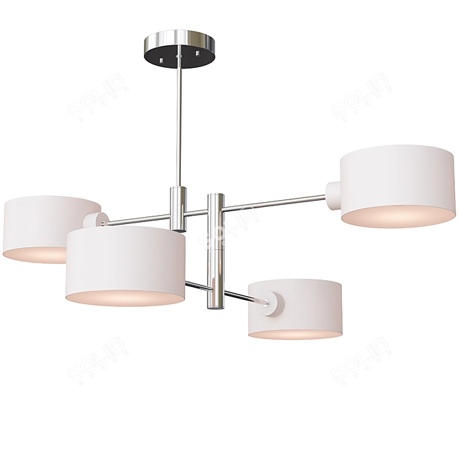 Elegant Lumion Ashley 3742 Ceiling Chandelier Set 3D model image 4