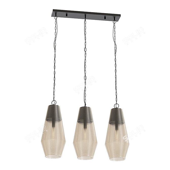 Modern Pendant Light - ST Luce BARNO 3D model image 1