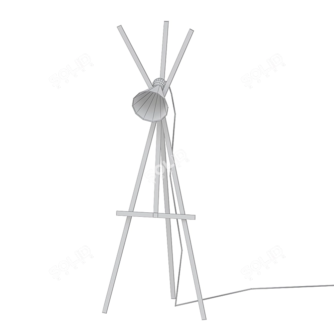 Illuminare Cone Lamp 3D model image 2