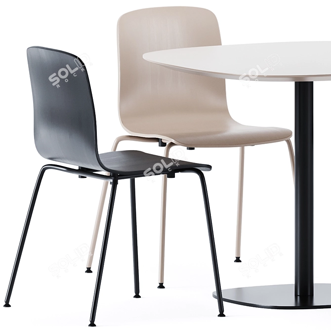 Modern Hale Table - Sleek Design 3D model image 3