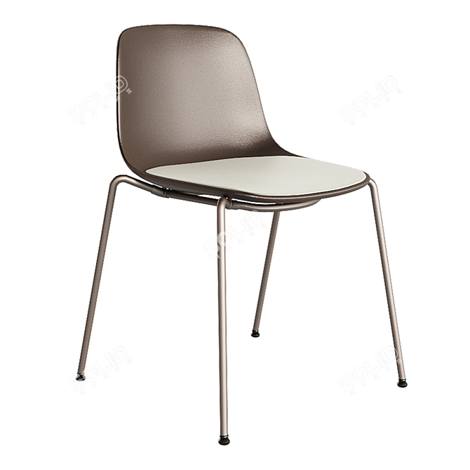 Modern Seela S311 Chair: Elegant Design & Premium Comfort 3D model image 3