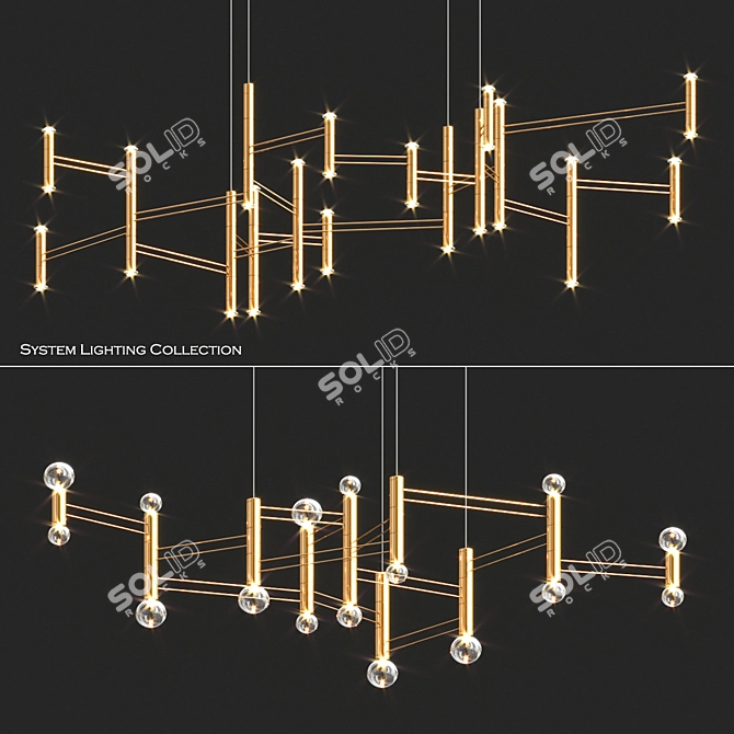 Illuminating Elegance: Bec Brittain Lighting 3D model image 1
