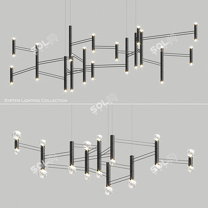 Illuminating Elegance: Bec Brittain Lighting 3D model image 2