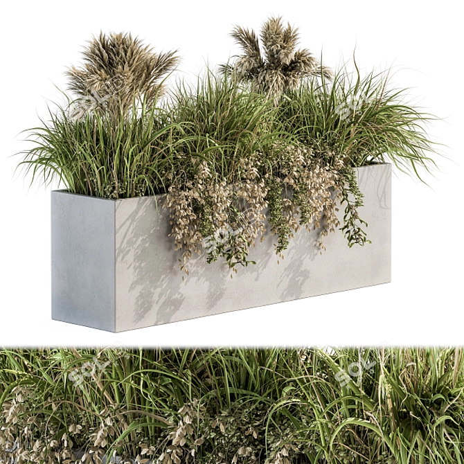 175-Piece Outdoor Plant Set 3D model image 1