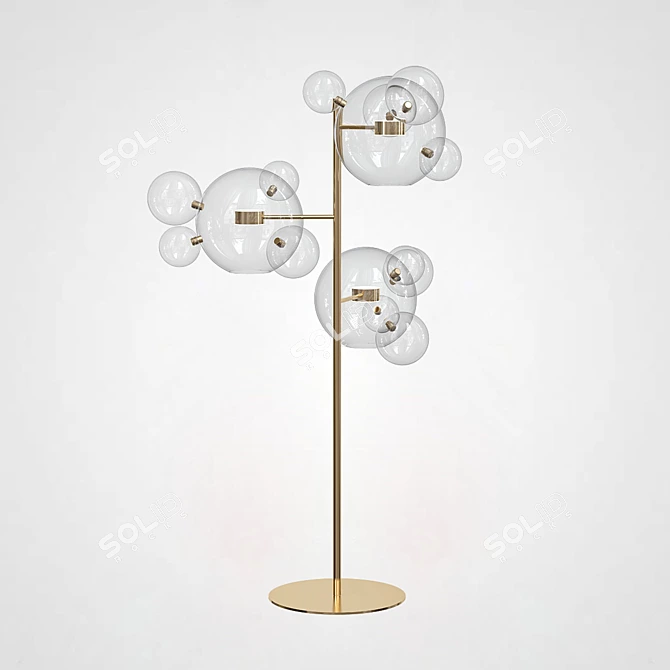 Bubble BLS 14 Floor Lamp 3D model image 1