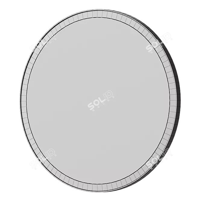 Reflective Elegance: Madalyn Wall Mirror 3D model image 4