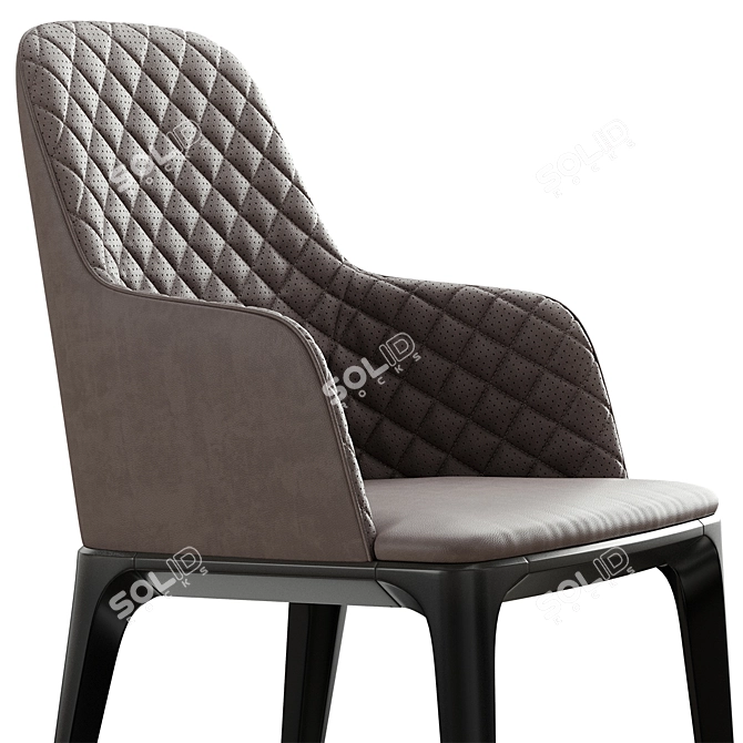 Play Chair S: Compact, Stylish Seating 3D model image 3