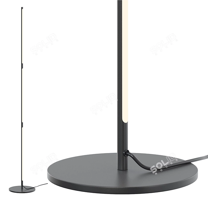 LED Floor Lamp: Lampatron ESPOS FL 3D model image 4