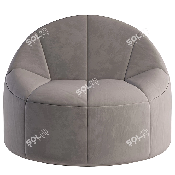 Millie 2014 Modern Armchair 3D model image 4