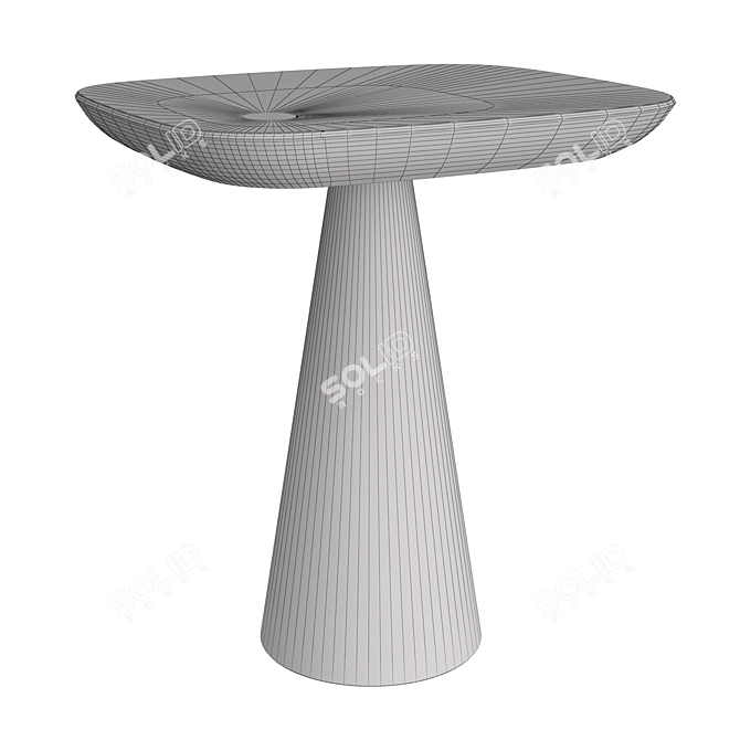 Wharton Side Table: Sleek and Stylish 3D model image 2