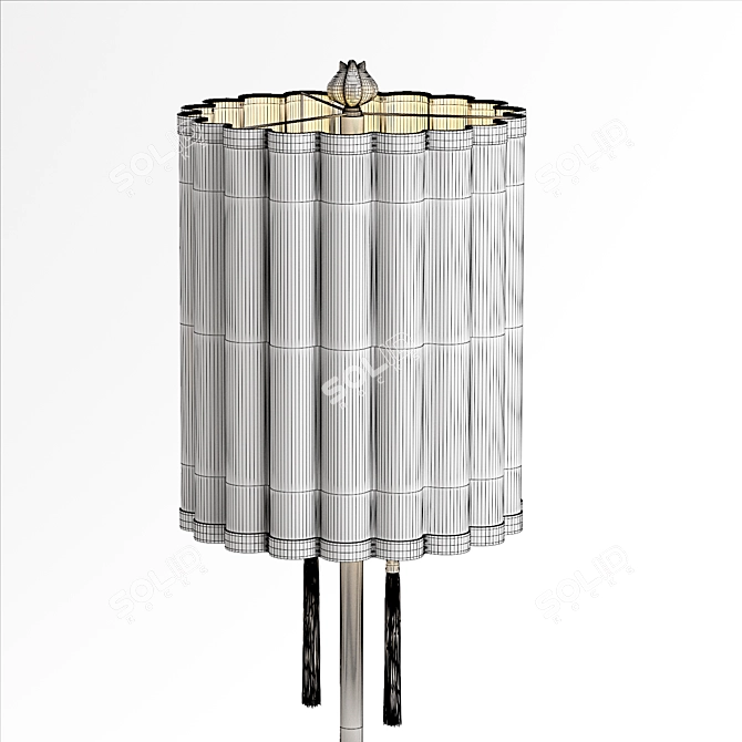 Dorette Floor Lamp: Elegant Illumination Solution 3D model image 3