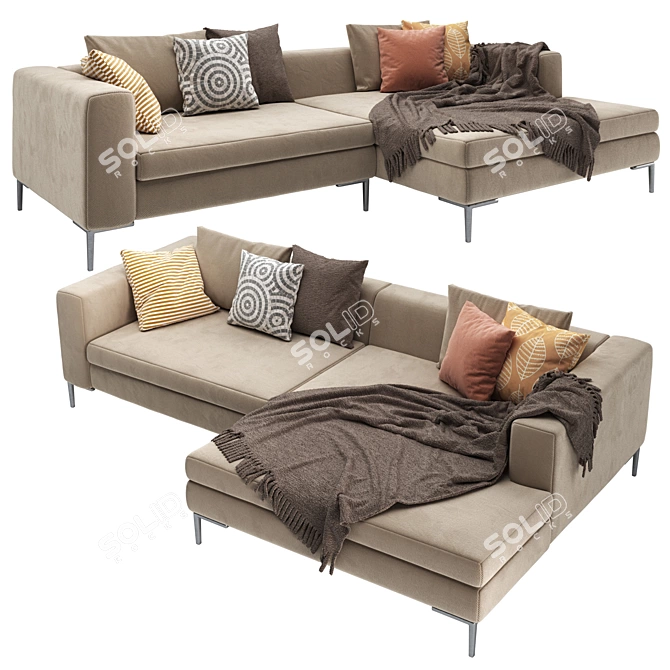 Rove Concepts Hugo 2 Sofa 3D model image 1