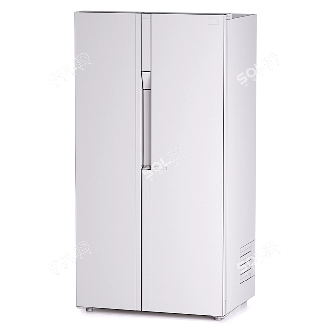 LG GC-B247JLDV: Spacious Fridge with Stylish Design 3D model image 5