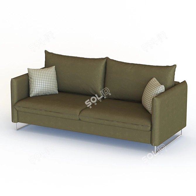 Julia Modern Euro Sofa 3D model image 8