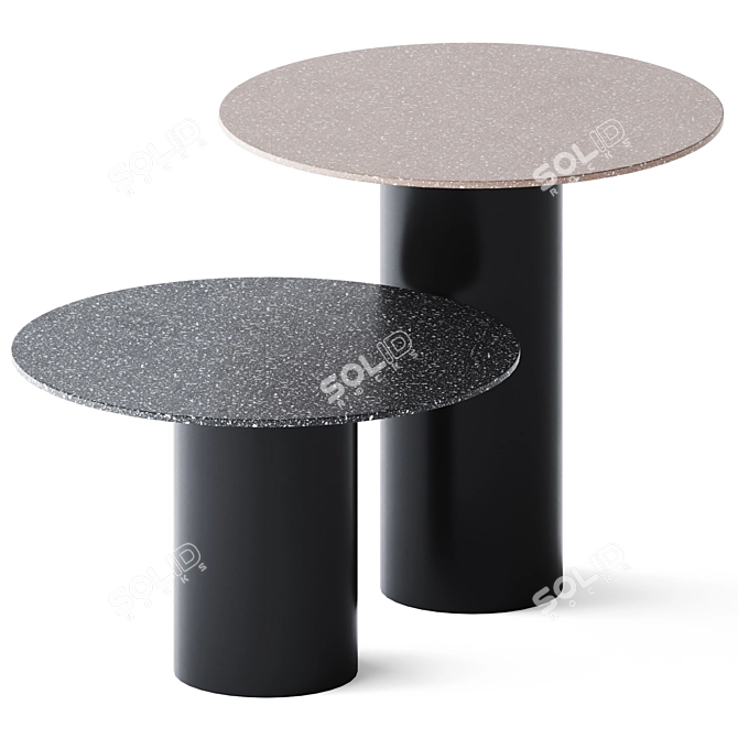 Modern Minimalist Coffee Tables 3D model image 2