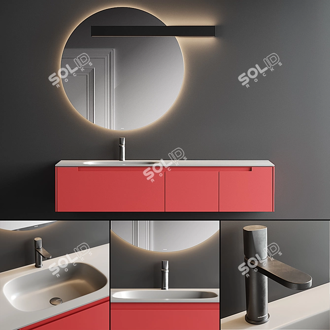 Antonio Lupi Orma Vanity Set 3D model image 1