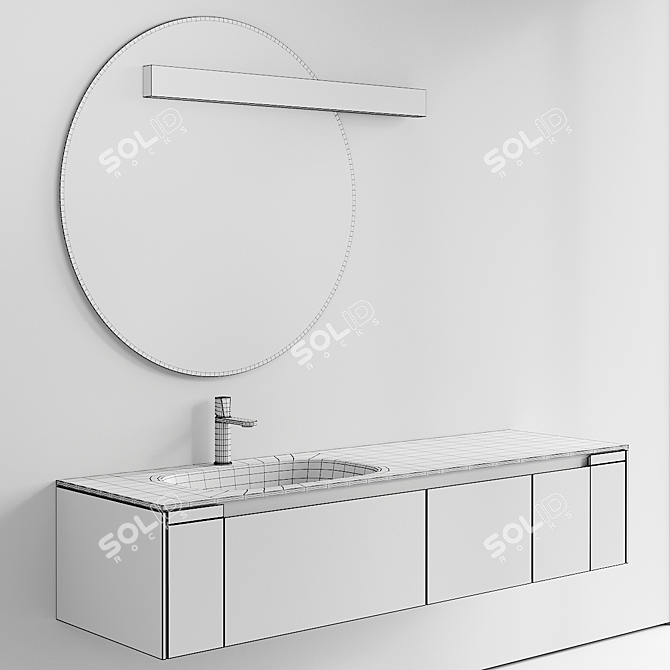 Antonio Lupi Orma Vanity Set 3D model image 5