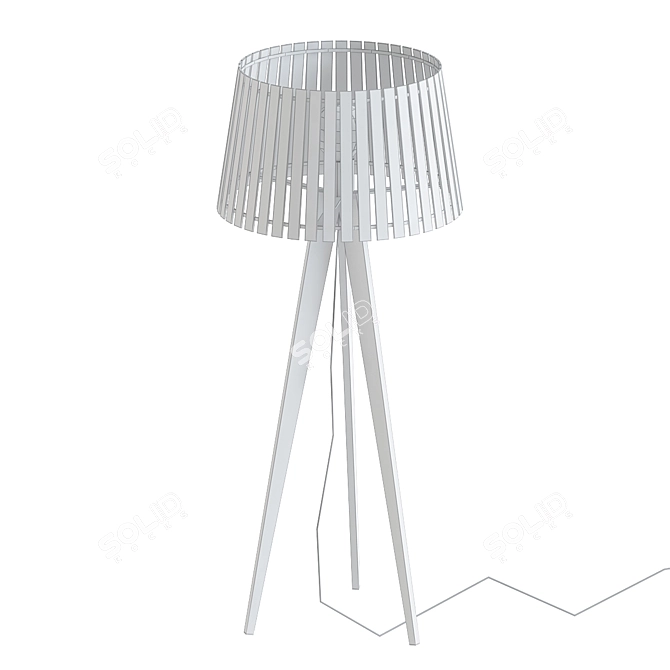 Modern V-Ray Pino Lamp 3D model image 2