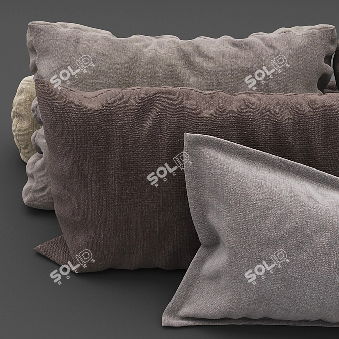 SmartPillow: Ultimate Hi-Tech Comfort 3D model image 2