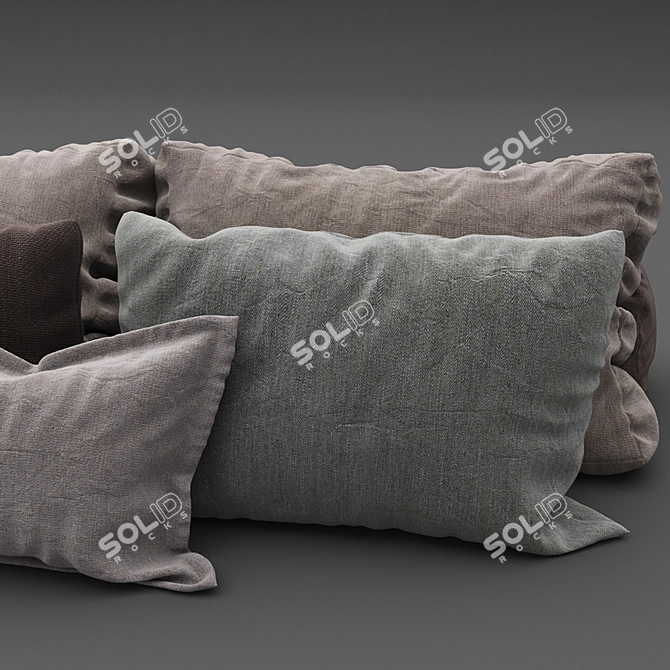 SmartPillow: Ultimate Hi-Tech Comfort 3D model image 3